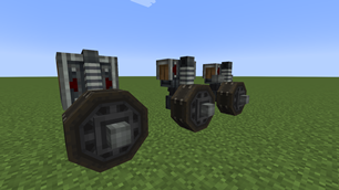 Tiny Wheels and Compact and Lateral Wheel Mounts!