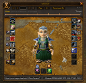 Chronicle paper-doll frame (in-game)