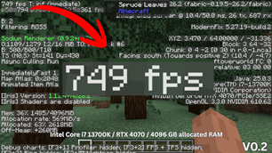 Possible framerate