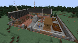 Lively Courtyard