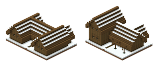Snowy inns