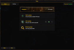 LFG Find Dungeon