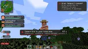 Teleport request