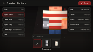 Limbs from other skins