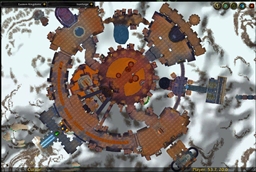 Ironforge Map in default map frame