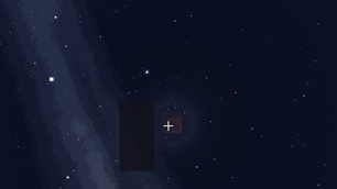A lunar eclipse