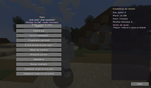 Dialogue Menu