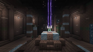 An altar in the halls