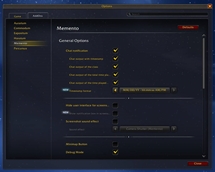3 - Options Menu 1