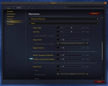 5 - Options Menu 3