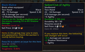 Item Compare