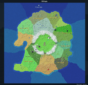 World Map with POIs