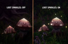 Loot Sparkles: Toggle
