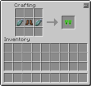 Crafting Recipe for Flippers