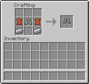 Crafting Recipe for Spring Boots (pre 1.11.2)