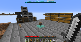 A base built around the one block