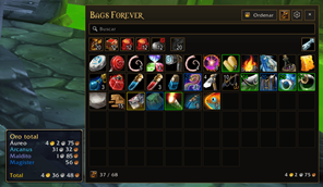 Bags 3 Gold (with alters forever addon)
