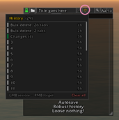 vNotePad 1.1 History.png