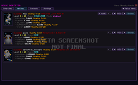 Abilities tab