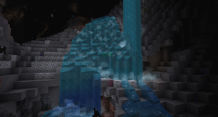 Waterfall Mist and Foam
