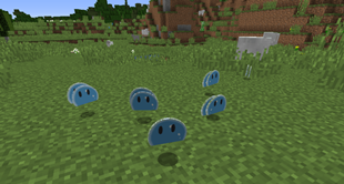 Nyaimu slimeballs on the ground