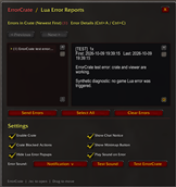 Settings Menu