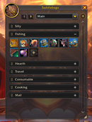 The main screen