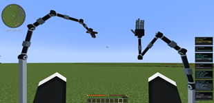 Mechanical Arms with An Emote and tools Functionality