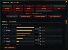 Class Stat Priority list