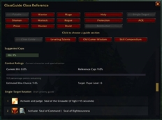 Spec Combat Ratings