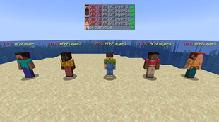 Dummy Players in the TAB List
