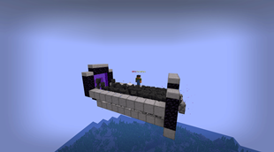 Nether Portal Mob Farm