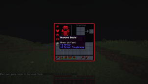 Diamond armour and gui