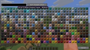 Choosing blocks by colour
