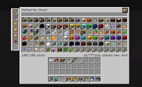 Upgraded chests have deeper slots