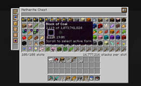 Compression upgrades allow slots to combine different item forms