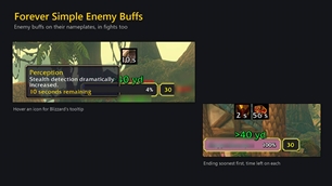 On enemy nameplates