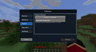 Delete GUI