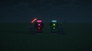 3D Armor and Weapons (Night)