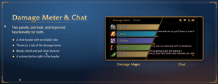 Damage Meter & Chat