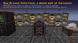 Arcane Interface — 15×15×15 area