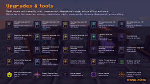Upgrades & tools