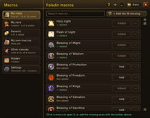 Macro builder