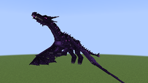 Void Wyrm in flight