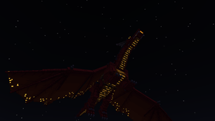 Glowing at night