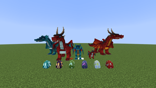 Dragon eggs and hatchlings