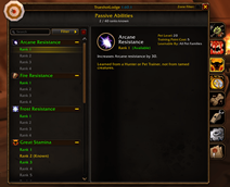Passive Abilities