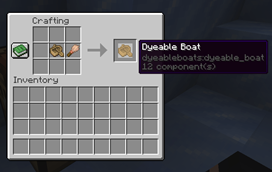 Craft Dyeable Boat