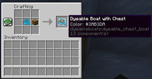 Craft Dyeable Boats with Chest