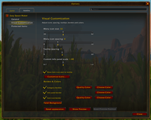 Visual Customization Options